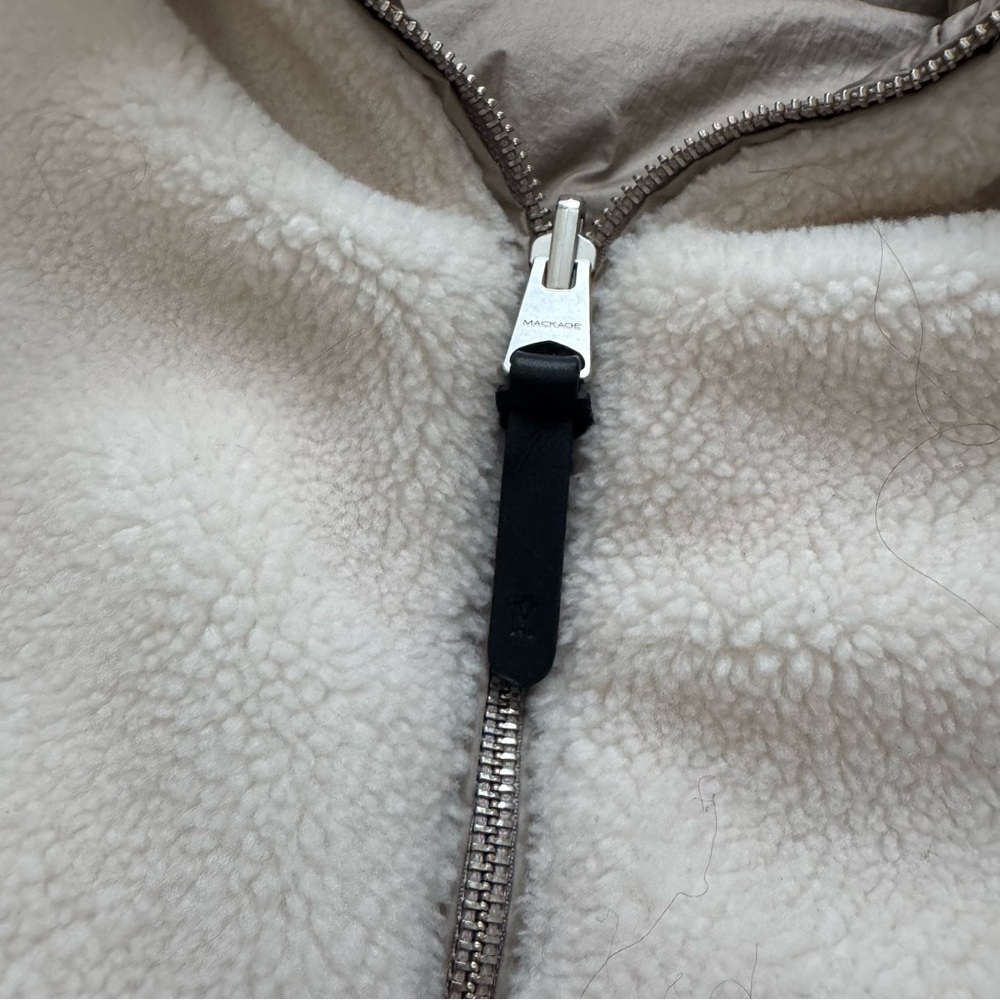 Mackage Celyn Reversible Shearling Down Winter Pu… - image 5